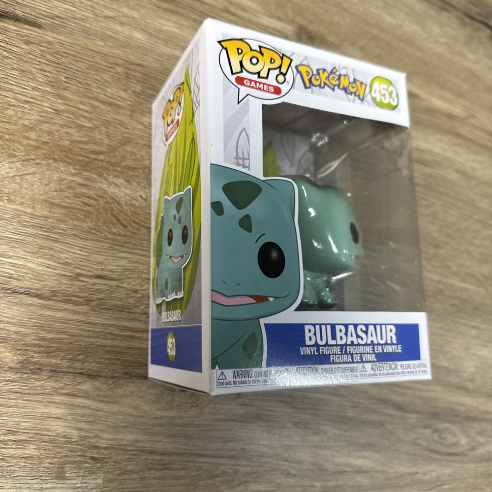 Funko Pop Games Pokemon Bulbasaur 453 Vinyl Figure Series 2 GAME Exclusive - Picture 3 of 7